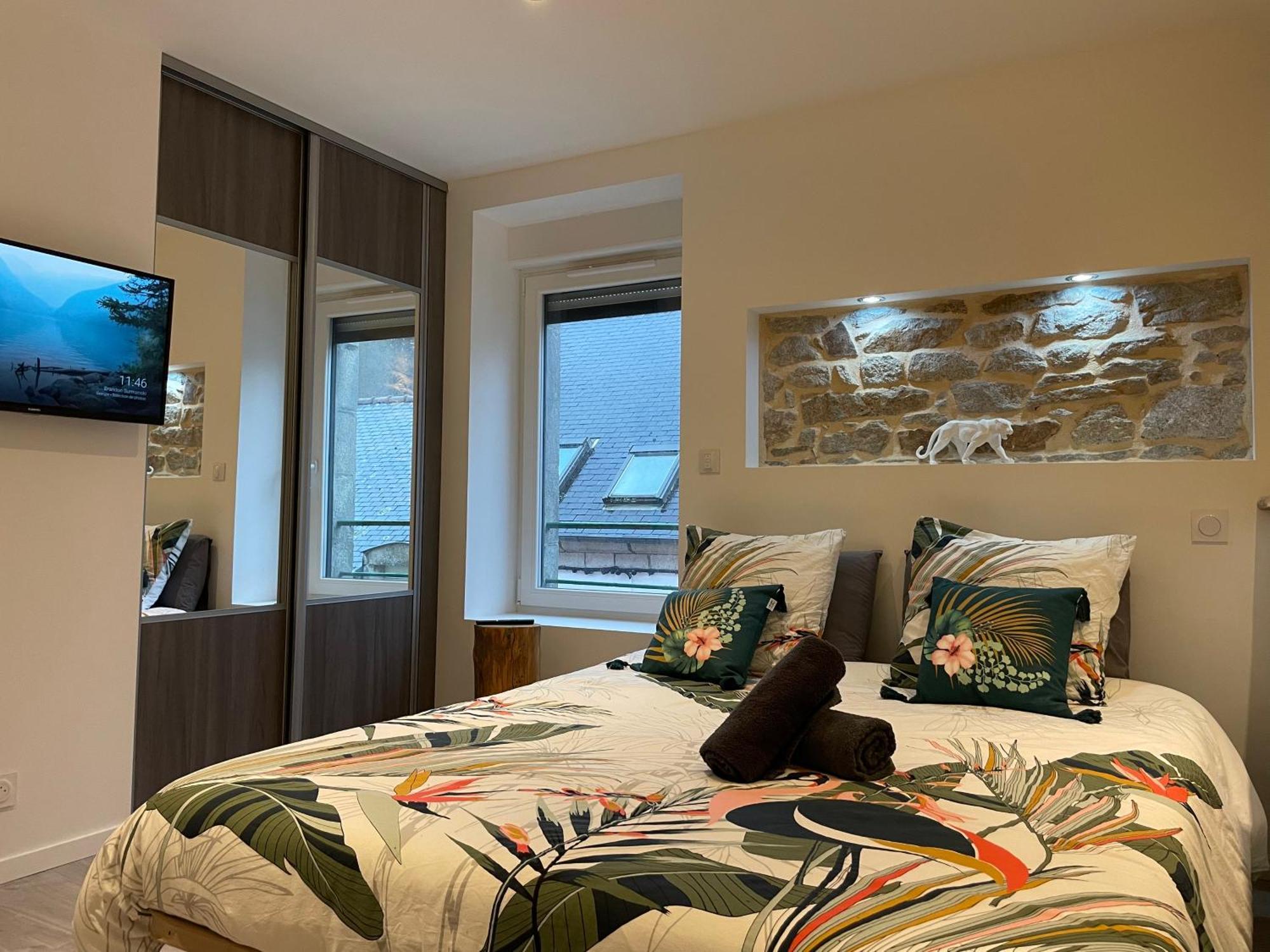 Le Calloch 2D - Studio 4 Etoiles - Quartier Gare - Wifi - Netflix 坎佩尔 外观 照片